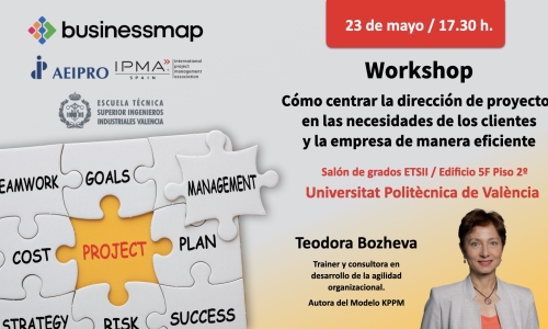 Workshop 'Cómo centrar la dirección de proyectos en los clientes de manera eficiente'